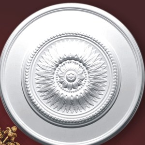 Ornamenti di poliuretano Ad Alta Densità Bella PU Decorativa tetto del soffitto di design - Product Image 1