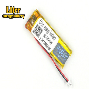 Plug 1.0-2 P 3.7 V 501646 500 mah small lipo battery rechargeable li-ion battery - Product Image 1