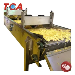 Línea de producción de patatas fritas congeladas, máquina para hacer patatas fritas, gran oferta, 2016