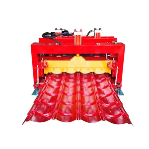 Galvalume Steel Sheets Corrugation Roof Panel Roll Forming Machine Making Machinary