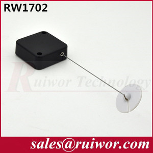 RUIWOR RW1702 בסוף צלחת אביב כיכר חוט כבל מפשק עם דבק ABS - Product Image 6