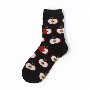Chaussettes en coton amusantes pour hommes avec motif bacon et œuf frit - Product Image 2