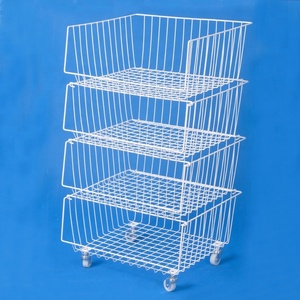 Add on in ferro telescopico ripiano per ripiano per la casa Organizer per impilare il supporto per la tavola vari - Product Image 6