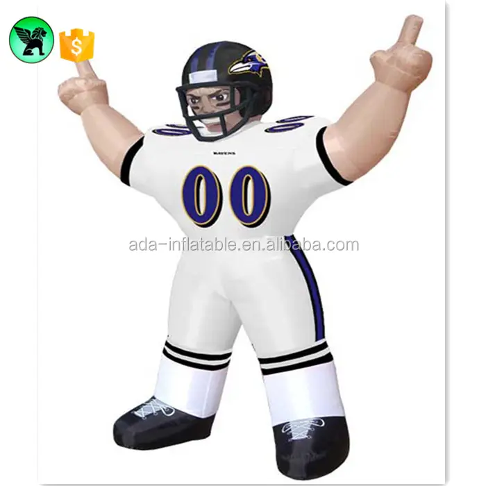Sports Event Inflatable Athlete Customized 5m Inflatable Player Cartoon Giant Man A667