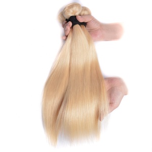 613 10A Raw Não Transformados Cuticle Alinhados Virgem Loira Madeixa de cabelo Por Atacado Barato - Product Image 3