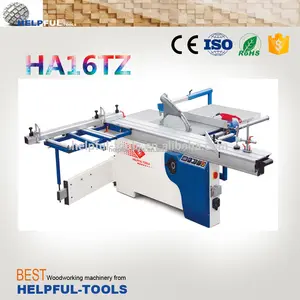 HELPFULmarca Shandong Weihai panel de precisión HA16TZ, Panel deslizante sierra de mesa, panel de corte de madera vio la máquina