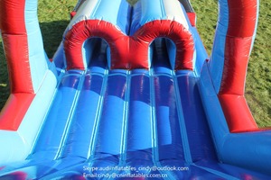 PVC Bâche Gonflable Tempête De Glace Gonflable Obstacle Parcours D'assaut pour le jeu de combat - Product Image 4