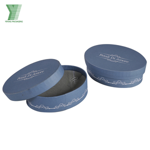 Customized logo printed easter egg oval shape gift boxes paper cardboard paper tube box for jewelry packaging wholesale