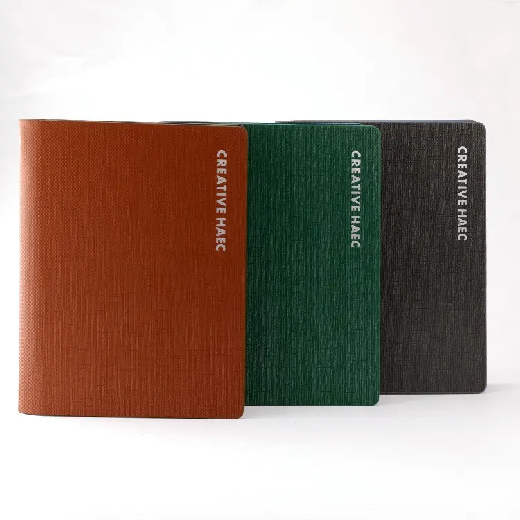 Popolare Design Personalizzato Hardcover Notebook Agenda Planner Stampa con il Migliore Prezzo Eco del Commercio All'ingrosso Su Ordinazione 6-anello di Notebook