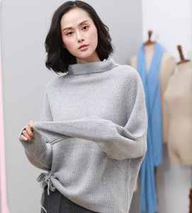Áo Len Cashmere Sang Trọng Mông Cổ Áo Len Cashmere Dệt Kim Tùy Chỉnh Thiết Kế Mới Cổ Lọ - Product Image 3