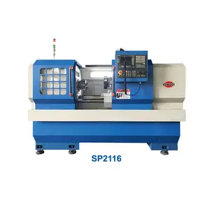 반자동 커팅 휠 CNC 선반 기계 SP2116