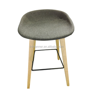 LK-515B asiento cojín de tela metal pintado reposapiés silla - Product Image 1