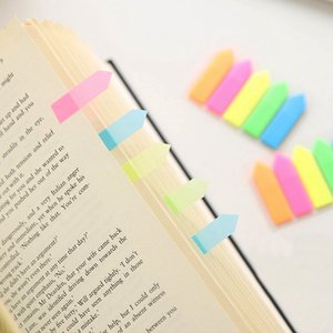 Notes autocollantes de bureau transparentes en PET avec flèches colorées personnalisées - Product Image 4