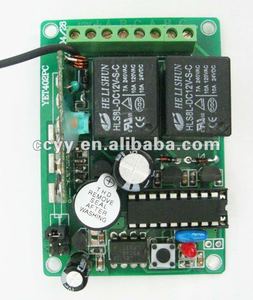 Récepteur sans fil RF à 2 canaux, deux relais, 433 MHz, DC12V 24V, télécommande sans fil, interrupteur RF sans fil pour lumières, moteurs, alarmes, serrures - Product Image 3