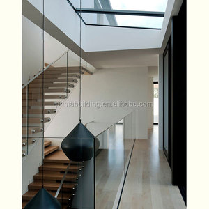 Escalera interior diseños modernos para el hogar recto/curva escalera - Product Image 2