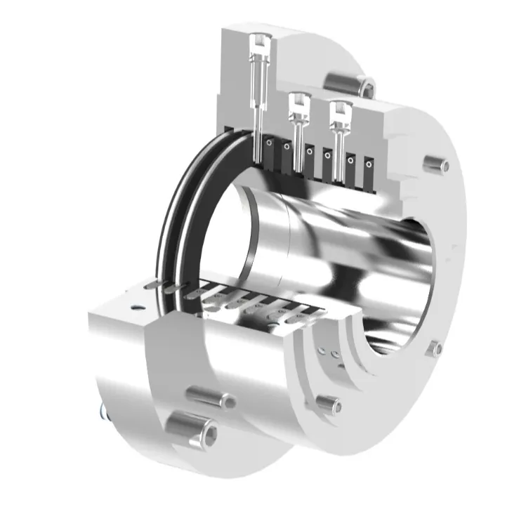 Selo mecânico anel de carbono em design de vários estágios para soprador