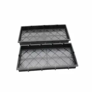 Lage moq, 8*11 inch Swellder Zwart Hydrocultuur plastic groeien platte trays