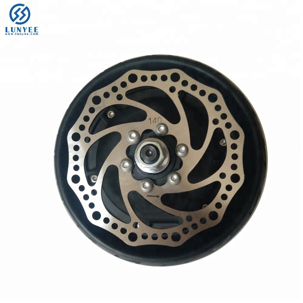 48V 1000W 200*90 8 Inch Fat TireホイールBrushless Toothless Hub