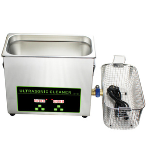 Nettoyeur ultrasonique d'enregistrement de vinyle, 6.5 l, 40khz, en acier inoxydable, Lp, appareil de nettoyage ultrasonique - Product Image 1
