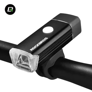ROCKBROS Lampu Kilat Led Sepeda, Senter Depan Pit Tahan Air USB Dapat Diisi Ulang Grosir