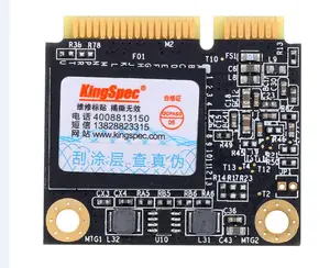 SSD mSATA yarım boyut 256GB SATA3 KingSpec katı hal sürücü ssd 256 gb