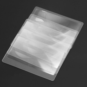 थोक Fresnel लेंस क्रेडिट कार्ड ताल प्लास्टिक आवर्धक शीट