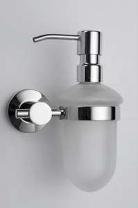 Distributeur de savon en acier inoxydable avec finition miroir, fabricant OEM - Product Image 2