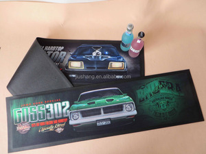 Personnalisé en caoutchouc tapis de bar avec <span class=keywords><strong>logo</strong></span> design Mat de barre <span class=keywords><strong>jagermeister</strong></span> - Product Image 5