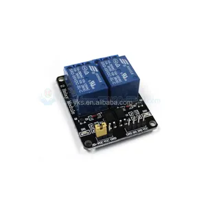 Módulo de relé de 5v 2 canais, módulo de relé 5v 12v 24v plc, placa de desenvolvimento, componentes eletrônicos