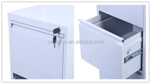 A4 ngang tập tin Tủ thư dọc 3 ngăn kéo kim loại Tủ hồ sơ kim loại Tủ hồ sơ - Product Image 4