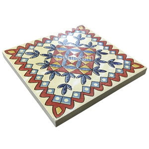 100x100mm decorativos de azulejo de <span class=keywords><strong>piso</strong></span> de pintado a mano antiguo patrón de cerámica de arte - Product Image 2