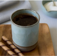 Tasses à café personnalisées de style classique, de qualité supérieure, en céramique, sans anse, pour le thé noir