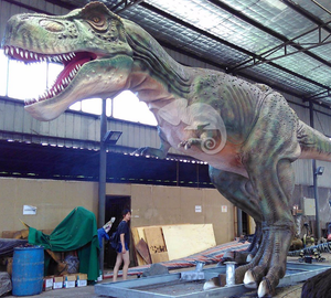 Jurassic park — fabrication <span class=keywords><strong>de</strong></span> <span class=keywords><strong>dinosaures</strong></span> t-rex, usine créative, taille <span class=keywords><strong>de</strong></span> vie, combat - Product Image 1