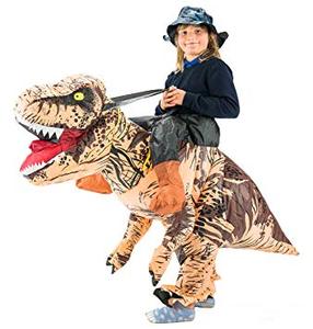 De dibujos animados Divertido caballo inflable traje de dinosaurio traje para venta - Product Image 4