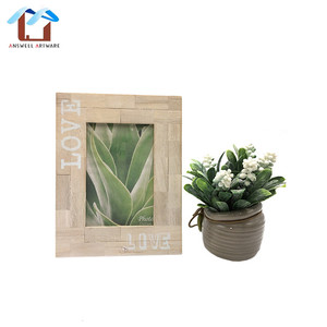 Natural diseño de madera grande de madera de mdf chica decoración de la habitación de escritorio de pie marco de <span class=keywords><strong>foto</strong></span> - Product Image 1