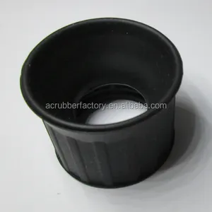 Aangepaste reizen mok deksel siliconen rubber cup mouwen Effen Rubber Bus Torque Rod voor range finder en accessoires