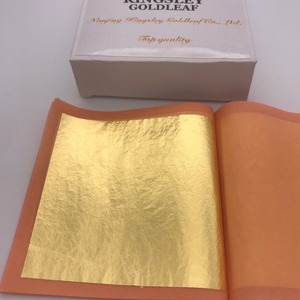 工厂直接提供真正可食用的金箔金叶片 - Product Image 5