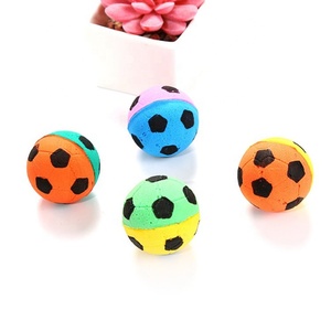Heyri – balles souples EVA sans danger pour les animaux de compagnie, jouets de <span class=keywords><strong>chaton</strong></span> colorés en forme de Football, jouet interactif à gratter pour chat, Offre Spéciale, bon marché - Product Image 6