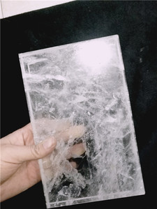 Bán Buôn Tấm Tinh Thể Thạch Anh Trong Suốt Tự Nhiên, Tấm Đá Thạch Anh, Gạch Pha Lê - Product Image 2