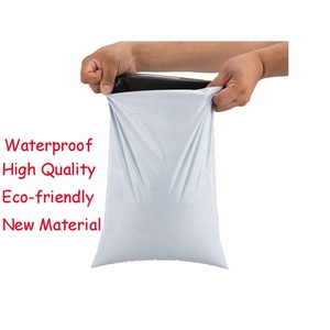 Sacs d'expédition en plastique <span class=keywords><strong>DHL</strong></span> UPS de couleur blanche, avec fermeture autocollante, sacs polyvalents pour courrier - Product Image 2