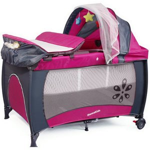 small folding travel cot
