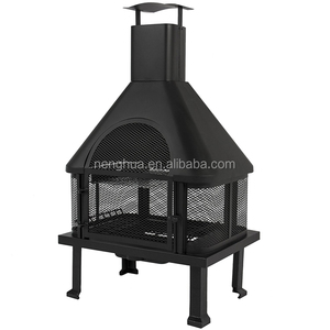 Casa de bomberos con chimenea, patio exterior - Product Image 2