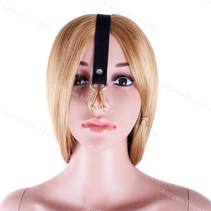 Metallo erotico Fetish Bondage Slave BDSM bocca bavaglio naso gancio flirtare presa in giro femmina Mela per <span class=keywords><strong>accessori</strong></span> del <span class=keywords><strong>sesso</strong></span> - Product Image 5