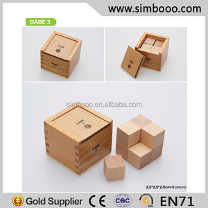 <span class=keywords><strong>Froebel</strong></span> Gabe regalo 3 dividida cubo enseñanza SIDA preescolar juguetes educativos - Product Image 1