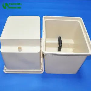 Hydroponics tomatoes dutch grow tank bucket system Square barrel for soilless culture