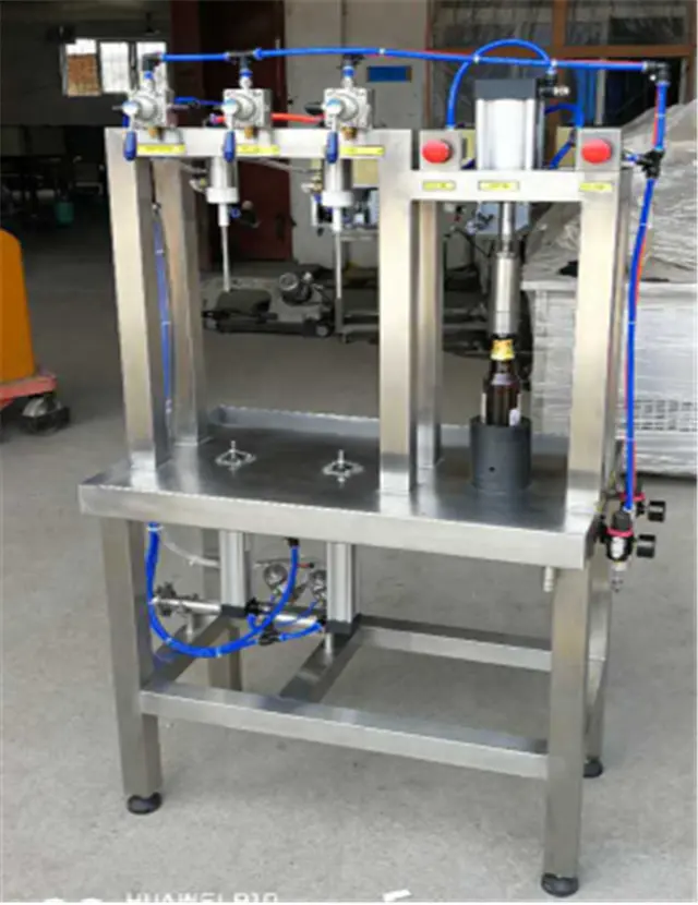 Manual Beer Bottle Filling and capping Machine