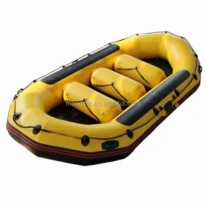 Cheap Pvc Hull Material And Drifting Use Inflatable Plastic Pack Raft Fishing Boat