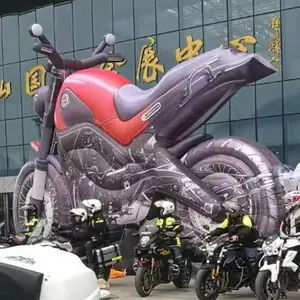 Hot sale advertising inflatable motorcycle emulational inflatable motorcycle vehicle