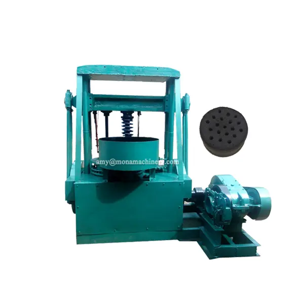 Auto shredded charcoal briquette molding machine briquetting press machine for charcoal coal dust from wood agriculture waste
