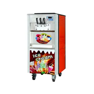 Machine commerciale pour la fabrication de glaces, pour yaourt, crème glacée souple, équipement de service des aliments et des boissons, vente en gros, ml